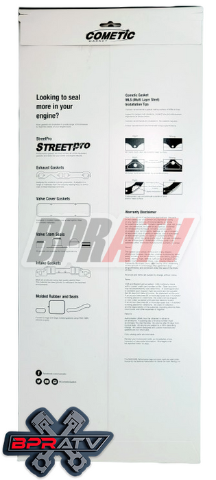 22+ Polaris RZR Pro R COMETIC 93.5mm MLX Head Gasket Kibblewhite Stem Seals Kit