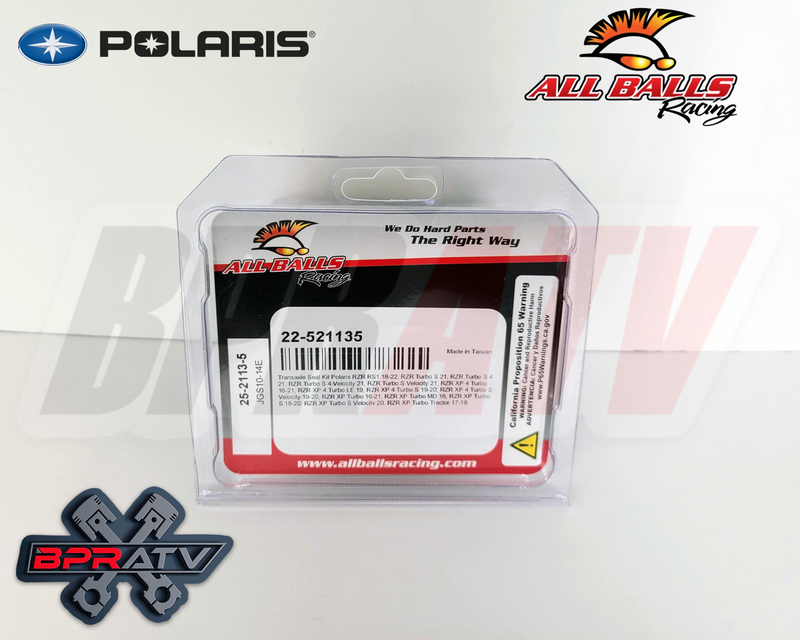 Polaris RZR 1000 RZR XP Turbo XP 4 Turbo S All Balls Transmission Axle Seal Kit