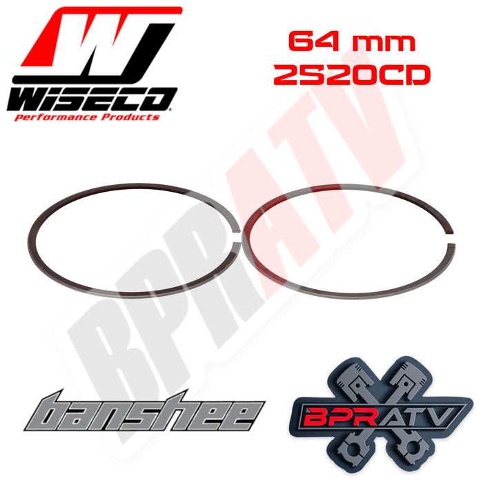 Banshee 350 65.00 mm Bore Wiseco Piston Rings Rebuild Set 2559CD 1 (Set of One)