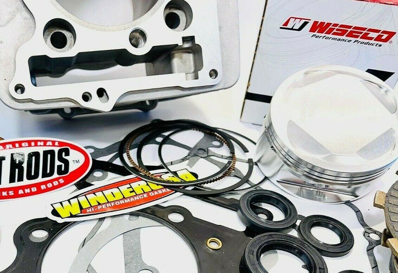 TRX400EX TRX 400EX XR400 87 mil Big Bore Kit 416 Cylinder Top End Rebuild Kit
