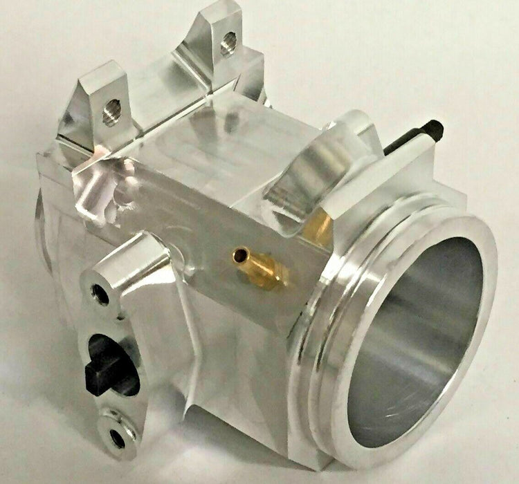 2006 2007 Raptor 700 50mm 50 mil Billet Throttle Body Stock Big Bore Overbore +6