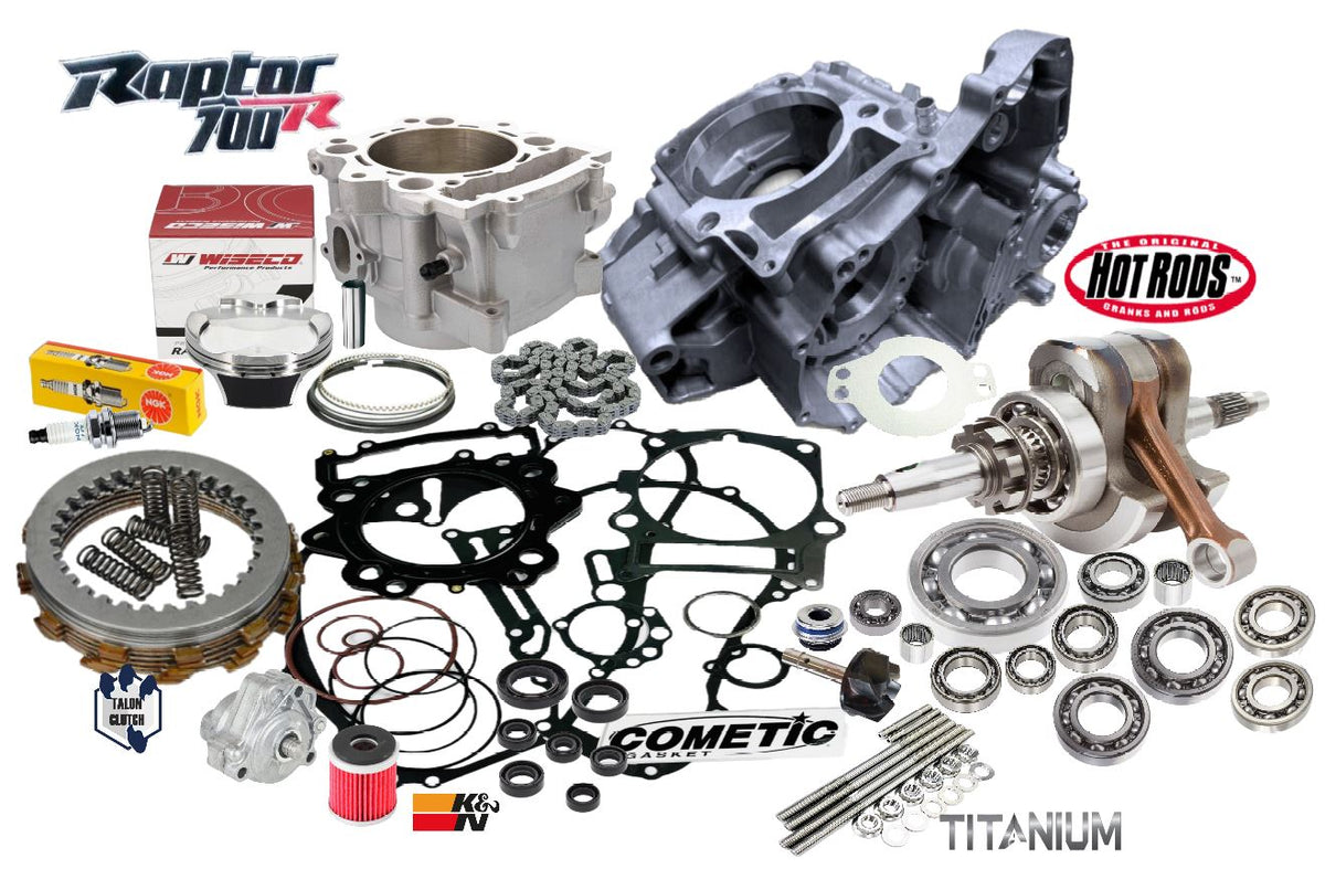 Raptor 700 Cases 105.5 Big Bore Stroker Complete 780 Rebuild Kit Crank ...