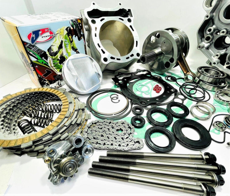 YFZ450 YFZ 450 OEM Cases 98mm Stroker 500c Complete Rebuild Assembly Cams Valves