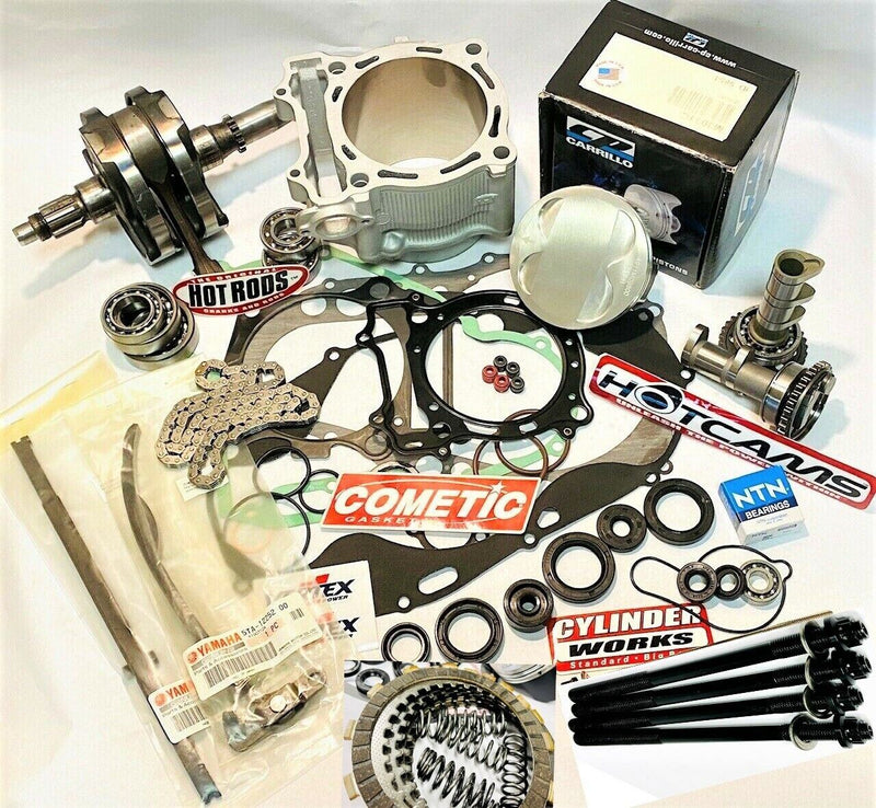 YFZ450 YFZ 450 98 Big Bore Rebuild Guides Hotcams Complete Motor Engine Redo Kit