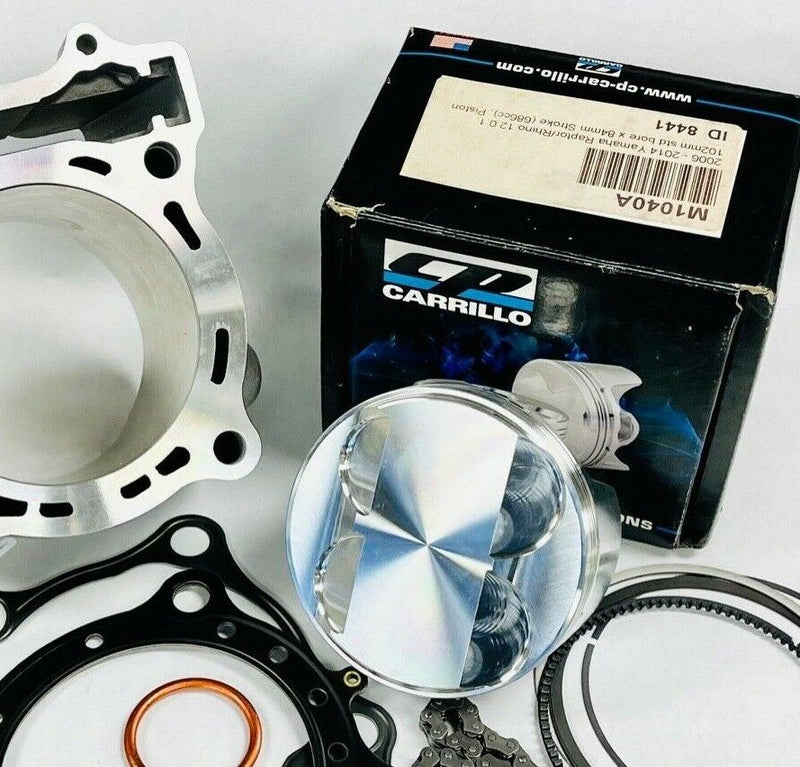 YFZ450 YFZ 450 Big Bore Kit 98mm Cylinder Piston Complete Top End Rebuild Kit 98