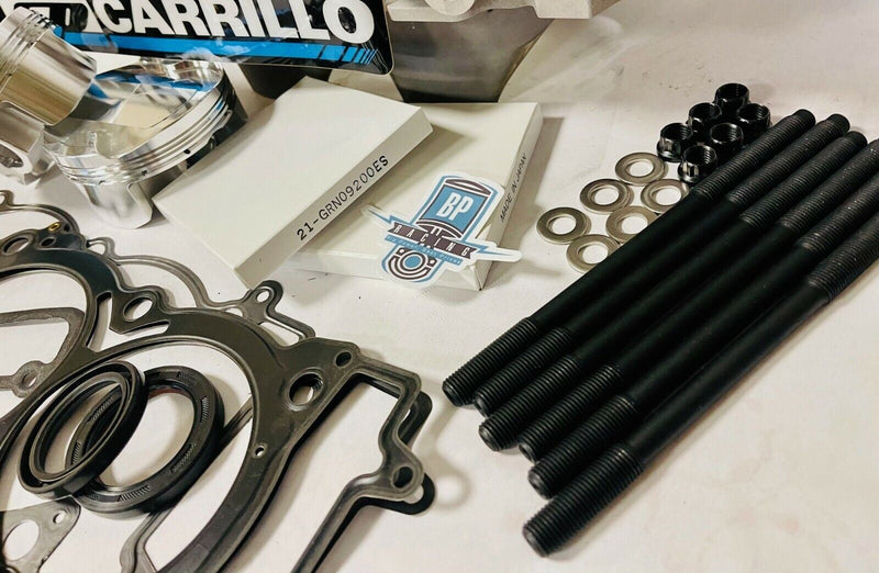 Teryx KRX 1000 Pistons 92mm Stock Replace 12:1 CP Piston Set TITANIUM Head Studs