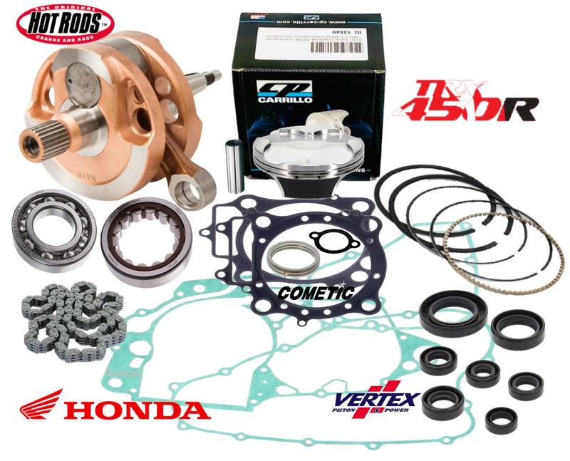 06 TRX450R Rebuild Kit Hotrods Crank Piston Top Bottom End Motor Engine Assembly