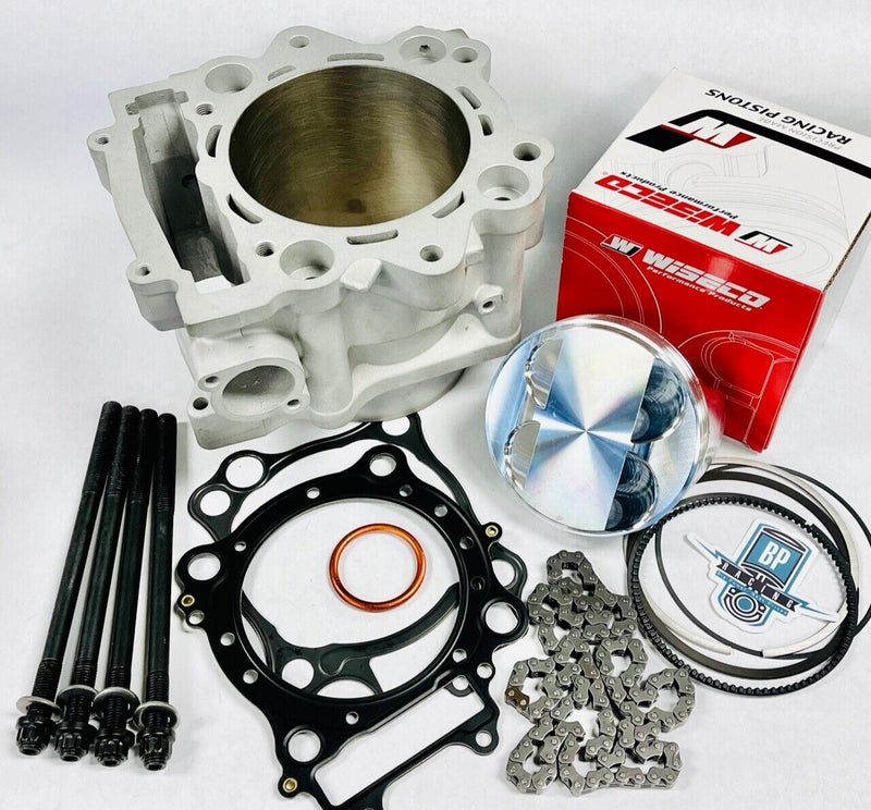 Raptor 660 OEM Yamaha Cylinder Stock 100m Bore Complete Top End Rebuild Part Kit