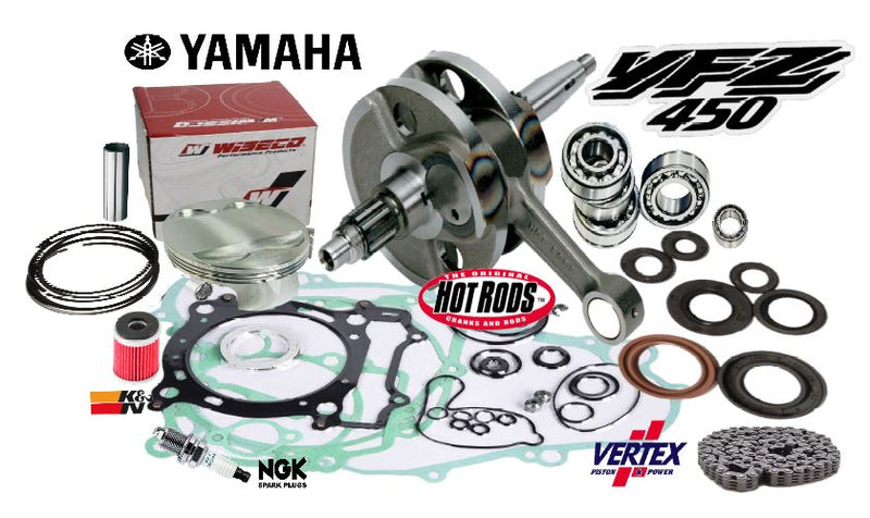 09-13 YFZ450R YFZ 450R Stock Rebuild Kit Top Bottom End Assembly Repair Parts
