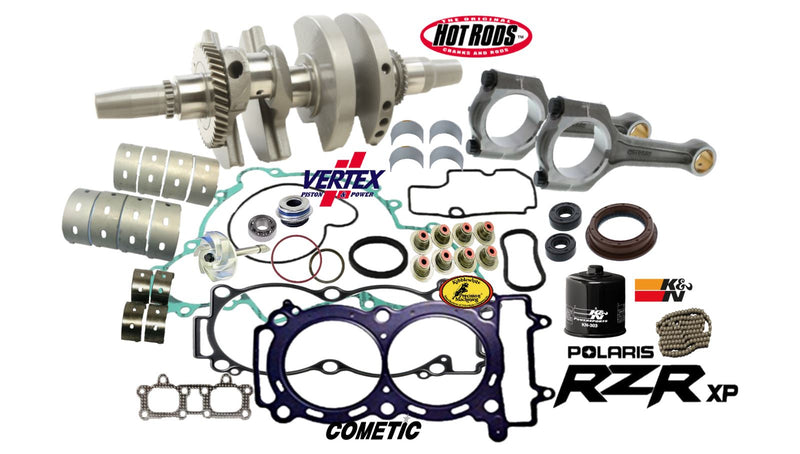 General XP XP-4 1000 Crank Complete Rebuilt Bottom End Rebuild Repair Parts Kit