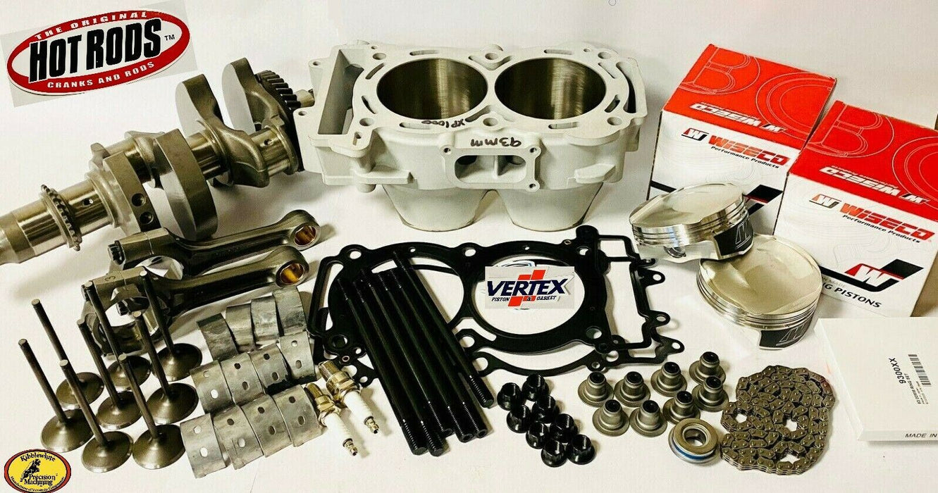 14-17 XP1000 XP 1000 Valves Complete Rebuilt Motor Engine Top Bottom Rebuild Kit