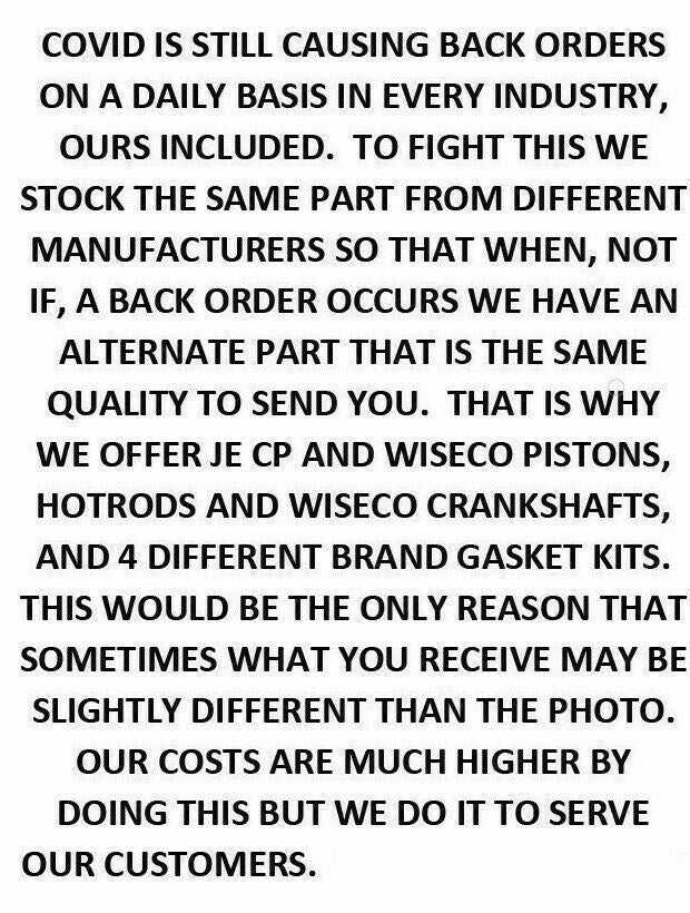 14-17 XP1000 XP 1000 Valves Complete Rebuilt Motor Engine Top Bottom Rebuild Kit