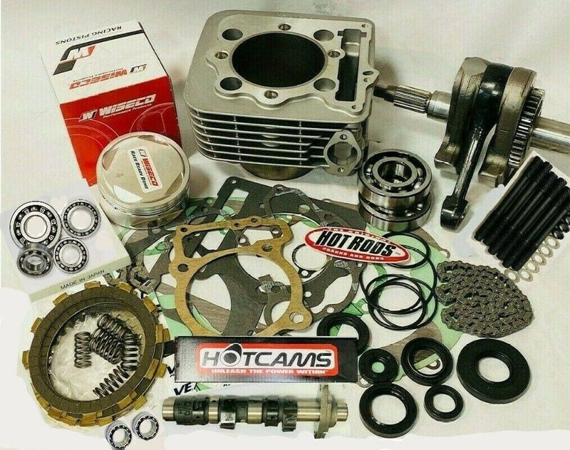 05-14 400EX 400X Big Bore 87mm Hotcams Complete Rebuilt Motor Engine Rebuild Kit