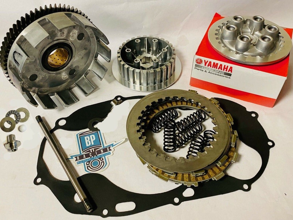 Vito's Performance Billet Clutch Basket Kit – Steel Backer Plate, Cushions, Bolts For Yamaha Banshee