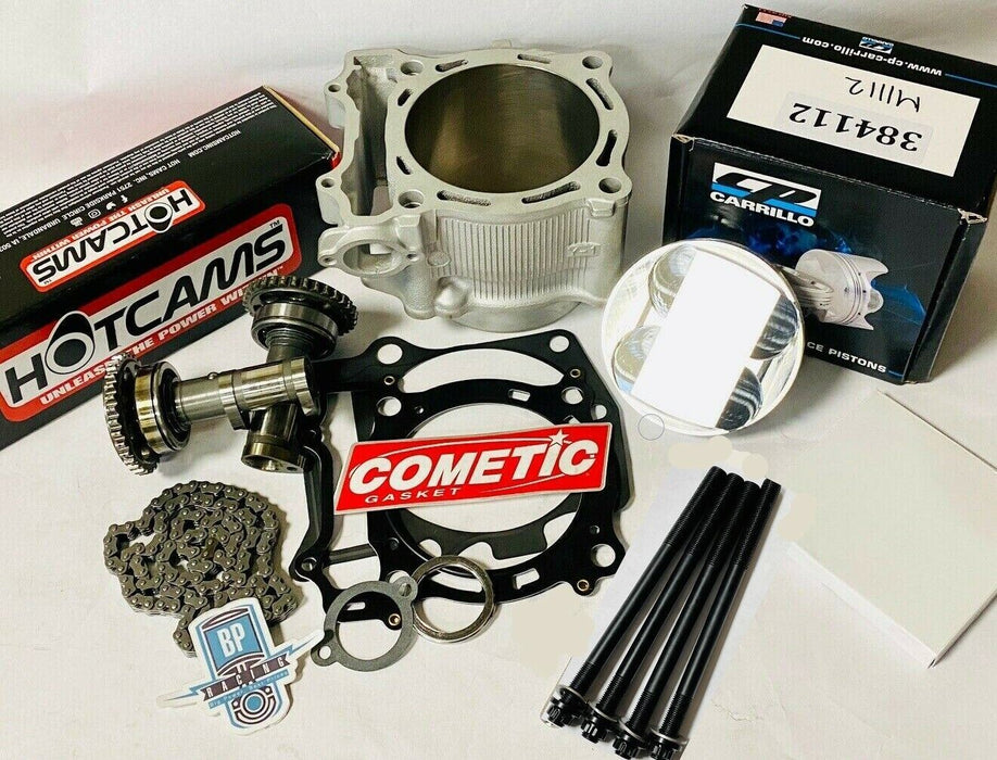 09-15 KX450F KX 450F Stock Bore Cylinder Hot Cams Complete Top End Reb —  BPRATV