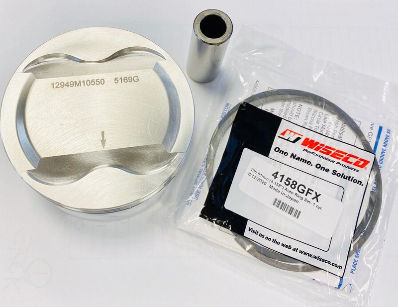 Raptor 700 700R 105.5 Big Bore Piston Wiseco 734 3.5 Overbore 11.5:1 Forged Ring