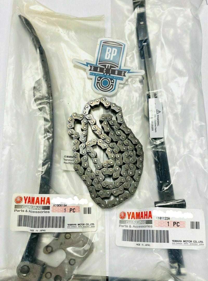 01-13 YZ250F YZ 250F OEM Yamaha Cam Chain Dampners Dampner Guide Guides Kit