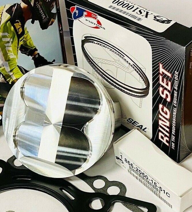 2008+ RM-Z450 RMZ 450 450L Stock OEM Cylinder Piston Top End Rebuild Parts Kit