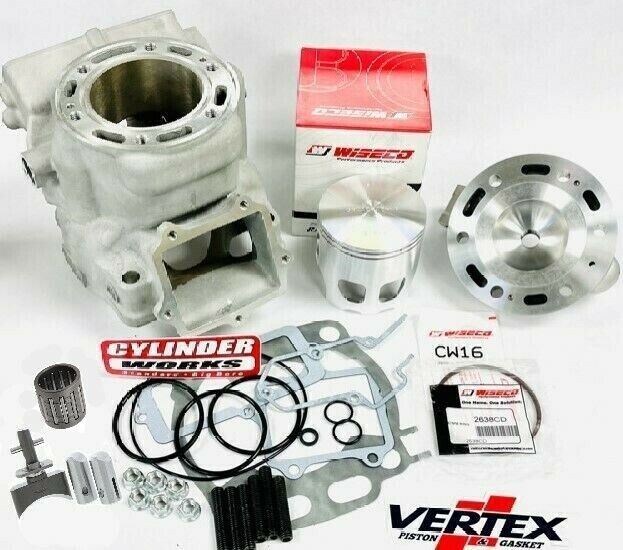 99 YZ250 YZ 250 Big Bore Kit 72mm Ported Cylinder Machined Head