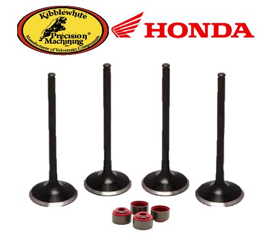 400EX 400X XR400 Kibblewhite Valves Valve Seals Black Diamond Intake Exhaust Kit