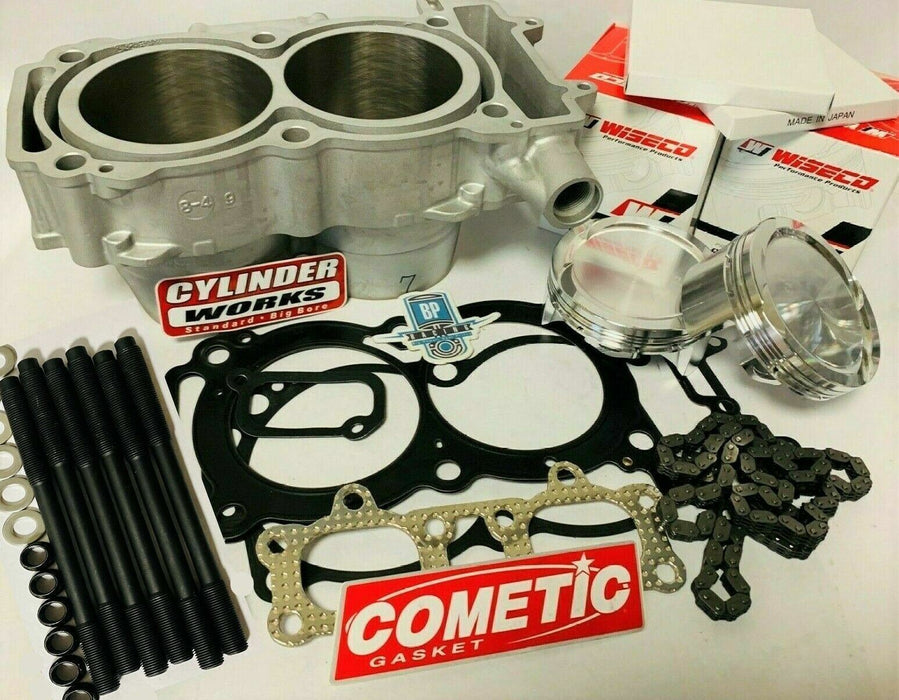 17+ XP1000 XP 1000 Stock Bore Cylinder 93mm Top End Rebuild Complete Parts Kit