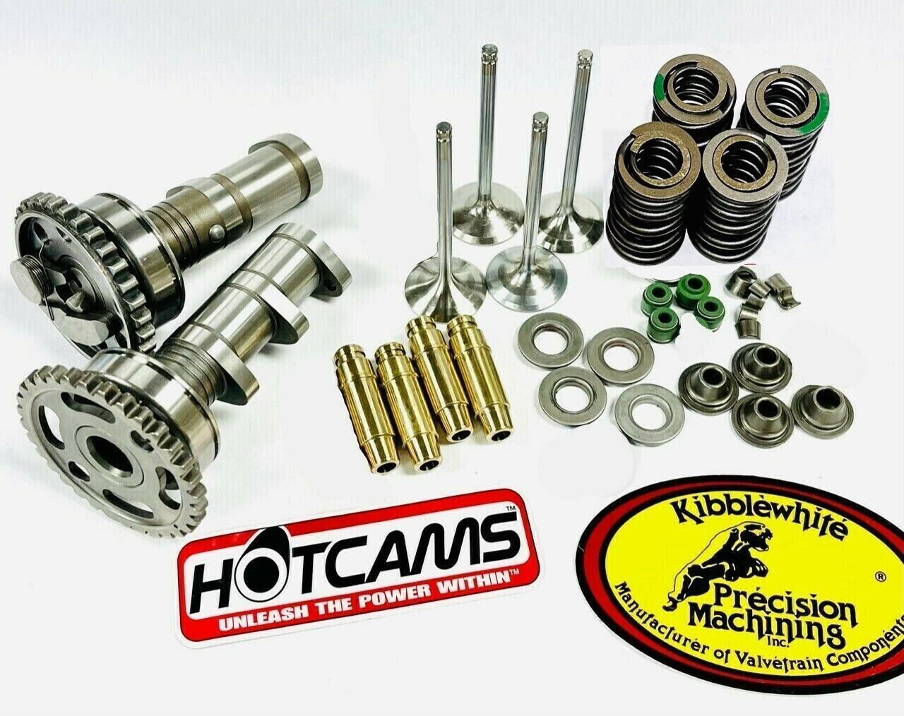 DRZ400 DRZ DR-Z 400 Stage 2 Hot Cams Hotcams Kibblewhite +1 Valves