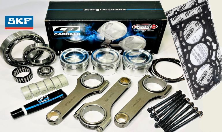 YXZ1000R EPS SS Rebuild Complete Pistons Carrillo Rods Top Bottom End Parts Kit