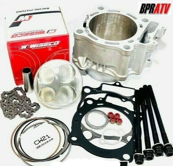 06+ TRX450R TRX 450R Cylinder 14:1 Hi Comp Piston Complete Top End Rebuild Kit