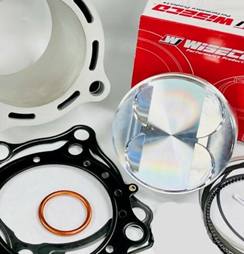 06+ TRX450R TRX 450R Cylinder 14:1 Hi Comp Piston Complete Top End Rebuild Kit