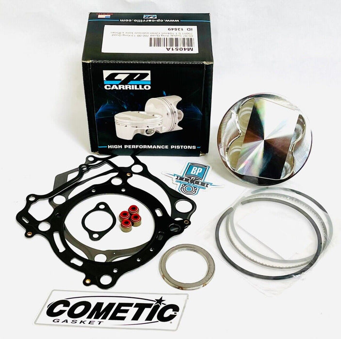 06+ TRX450R TRX 450R Cylinder 14:1 Hi Comp Piston Complete Top End Rebuild Kit