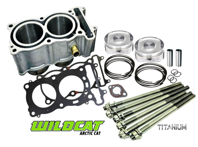 **Best Wildcat 700 Trail Sport XT Top End Rebuild Kit OEM Cylinder Pistons Gaske