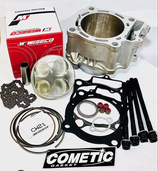 06-09 TRX 450R 450ER 101mm BIG BORE Cylinder Wiseco Piston Cometic Top End Kit