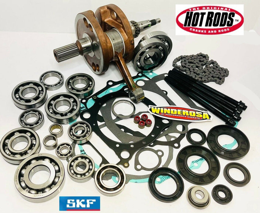 06-09 TRX 450R 450ER +3 Stroker Crank Bottom End Rebuilt Motor Engine Repair Kit