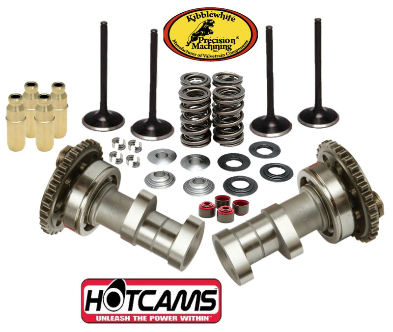 LTZ400 LTZ 400 Z400 Stage 2 Two Hotcams Kibblewhite +1 Valve Guides Springs Kit