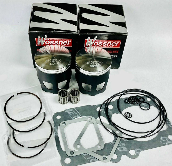 Banshee 350 Wossner Pistons Stock Bore Forged Piston Gaskets Top End Rebuild Kit