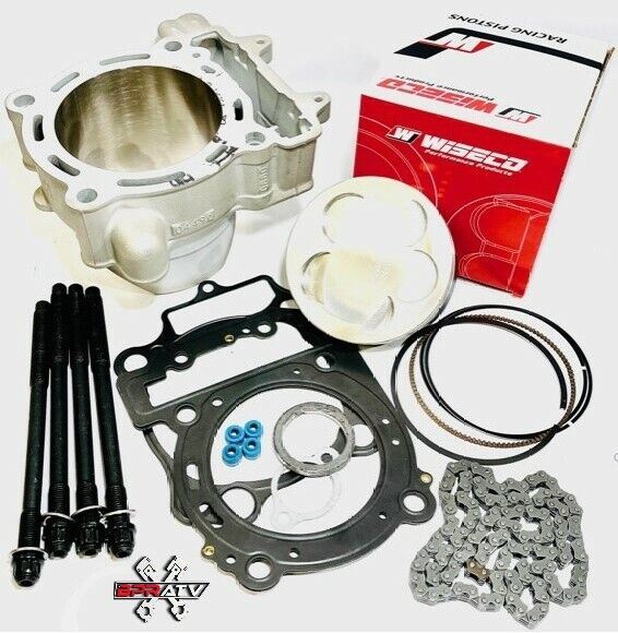 09-15 KX450F KX 450F Stock Replacement Cylinder 96mm Rebuilt Top End Rebuild Kit