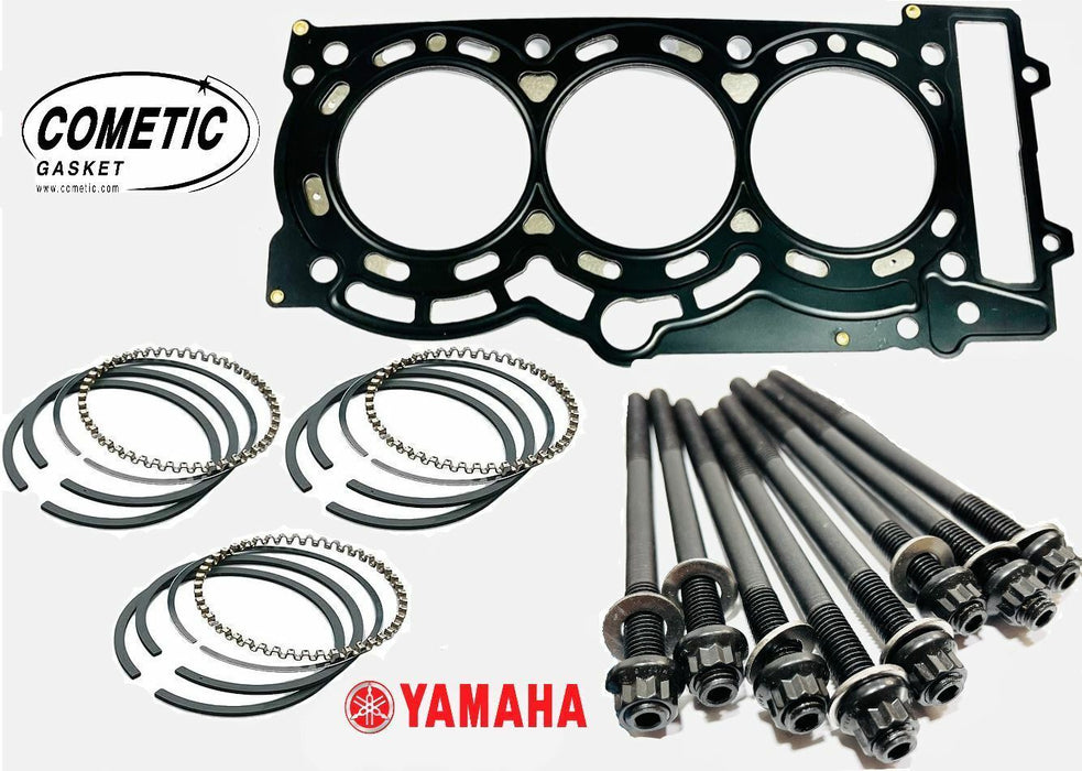 YXZ1000R SS EPS OEM Piston Rings Stock Bore Replacement Head Gasket Ring Set