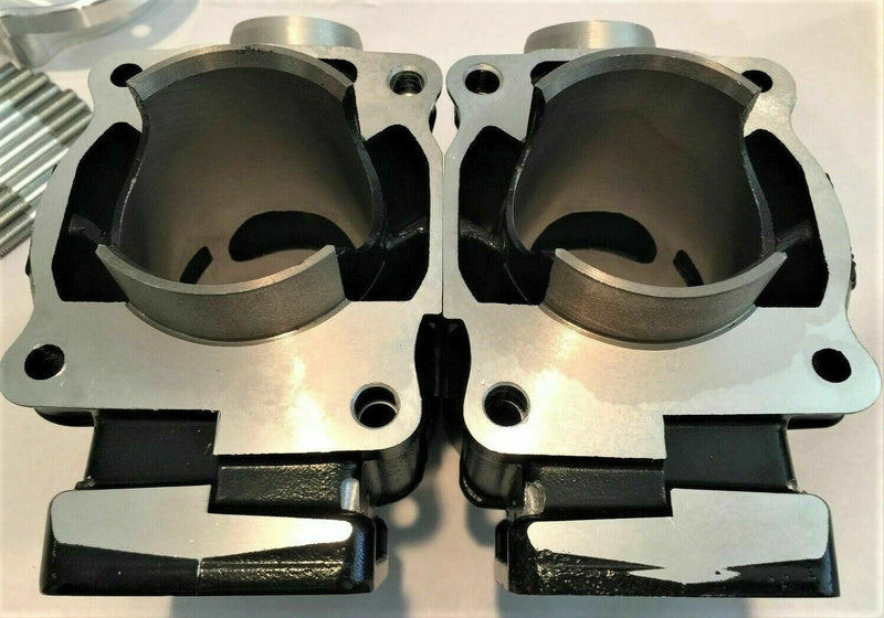 Yamaha Banshee YFZ350 64 mil Stock Cylinders WOSSNER Pistons Top End Rebuild Kit