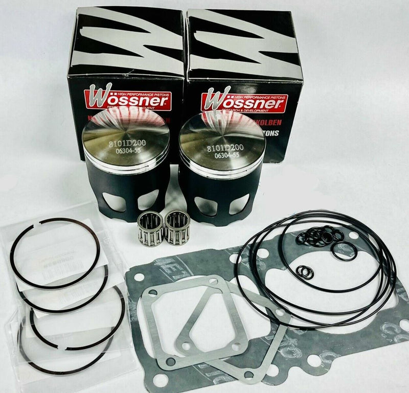 Banshee 350 66mm Wossner Pistons Forged Piston Set & Gaskets Top End Rebuild Kit