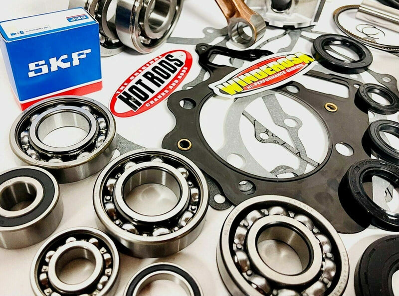 04 05 TRX 450R Rebuild Kit Complete Top Bottom End Hotcam Valves Engine Redo Kit