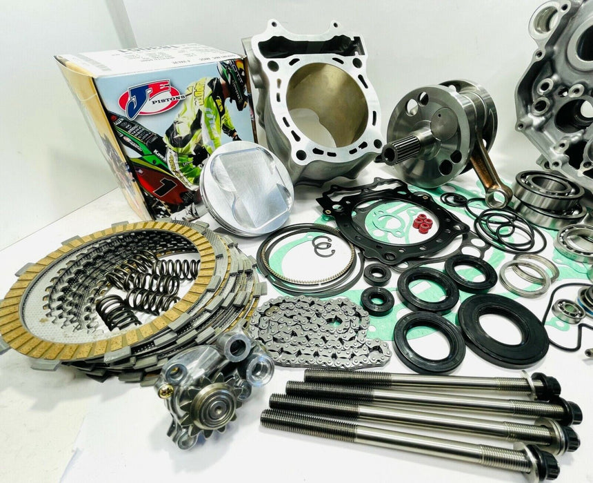 LTZ400 LTZ 400 Z400 Cases Rebuild Kit Complete Motor Engine Redo Crankcases Set