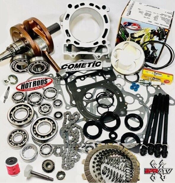 KFX450 KFX450R KFX 450R Big Bore Rebuild Kit 98mm Top Bottom End Repair Assembly