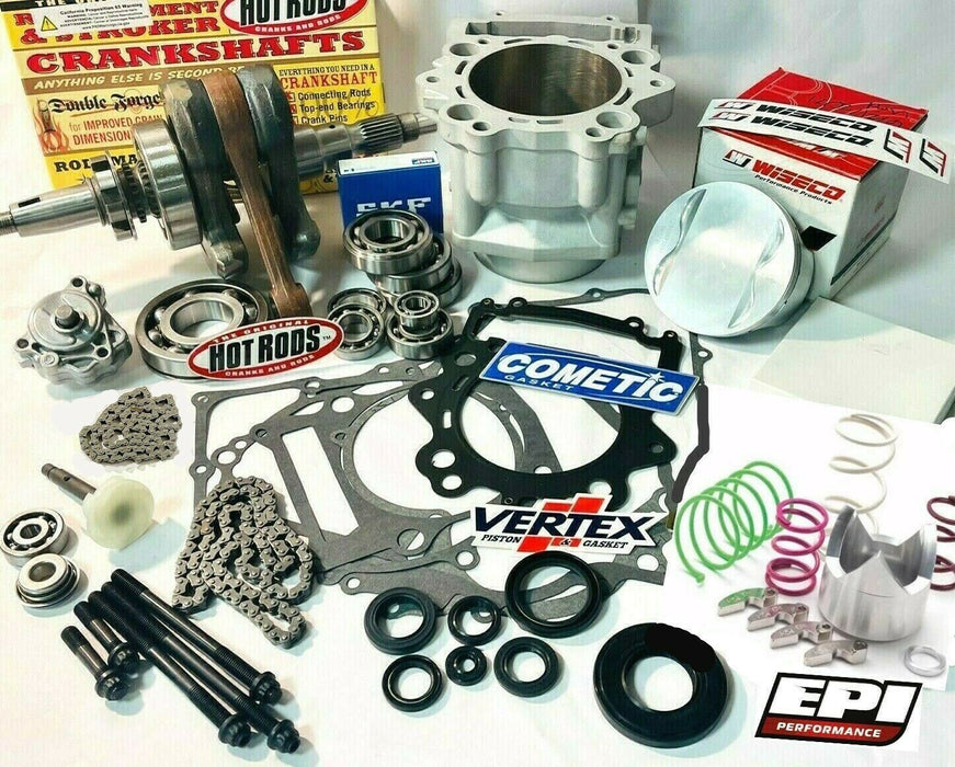 08-14 Grizzly 700 105.5 Big Bore Kit Complete Motor Engine Rebuild EPI Clutch