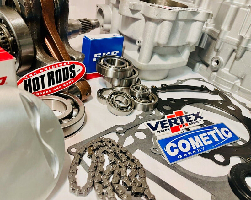 08-14 Grizzly 700 105.5 Big Bore Stroker Crank 780 Rebuild Hotcam EPI Clutch Kit