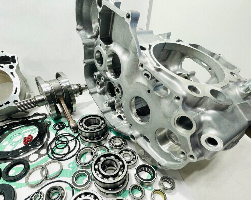 08-12 RMZ450 RMZ 450 Cases Complete Built Assembled Motor Engine Stock Crankcase