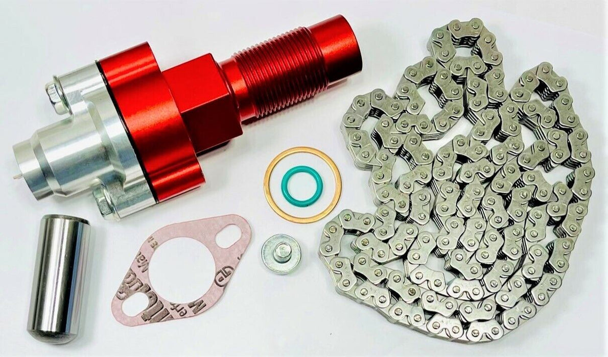 RZR ACE 570 Universal Cam Chain Tensioner Billet Red Timing Hydraulic Conversion