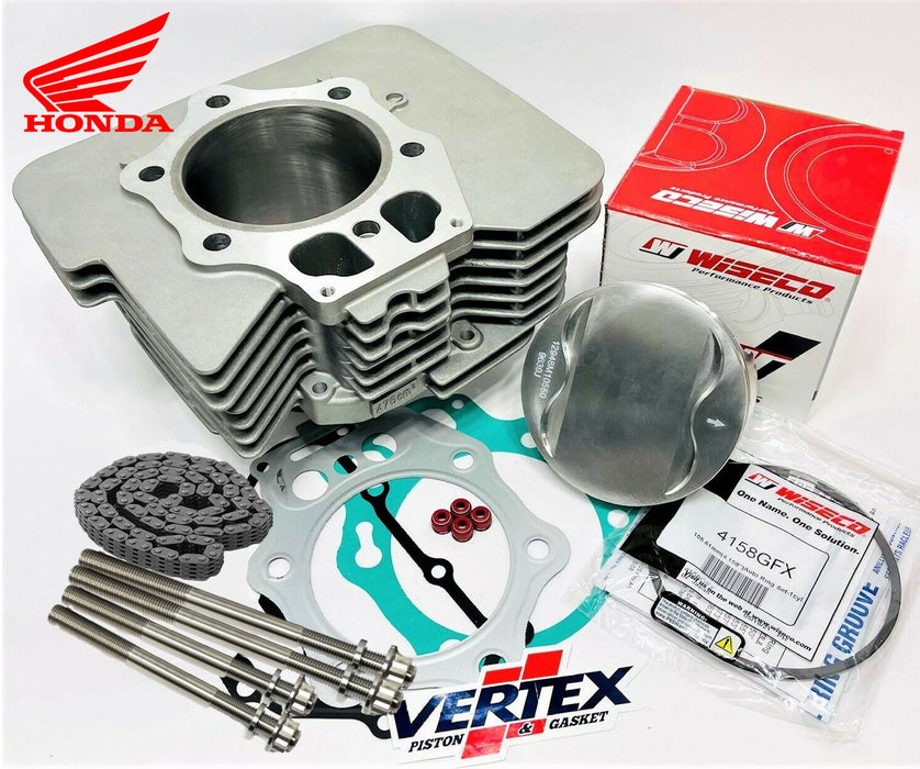 Honda TRX 450 ES S OEM Cylinder Wiseco Piston Stock Top End Rebuild Assembly Kit