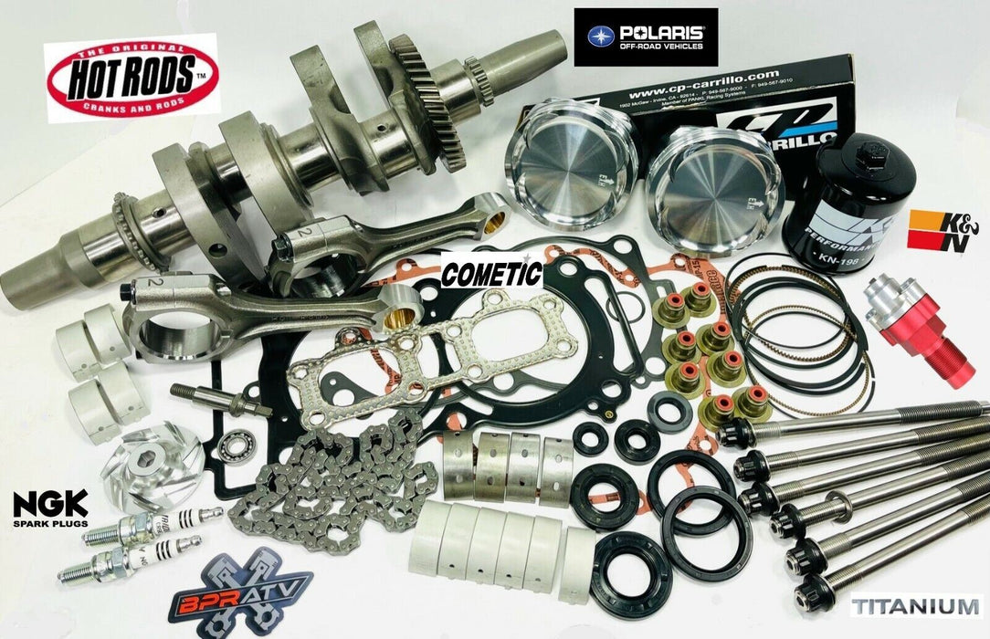 RZR XP Turbo S Complete Rebuild Kit Stock Rebuilt Top Bottom End Assembly Parts