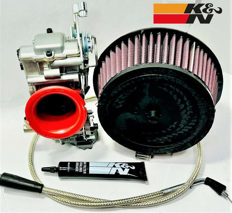 DRZ400 DRZ 400 S SM E 39mm FCR Carb Kit Keihin "Style" Complete K&N Air Intake