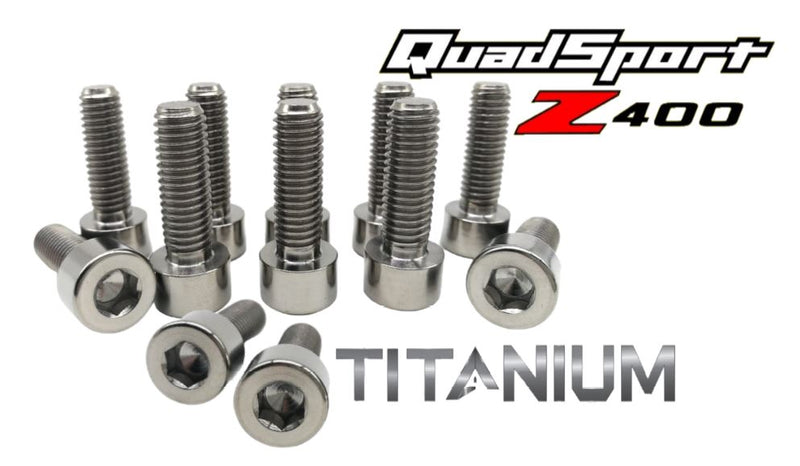 LTZ 400 LTZ 400 Z400 Titanium Clutch Cover Bolts Ti Right Side Cover Bolt Kit